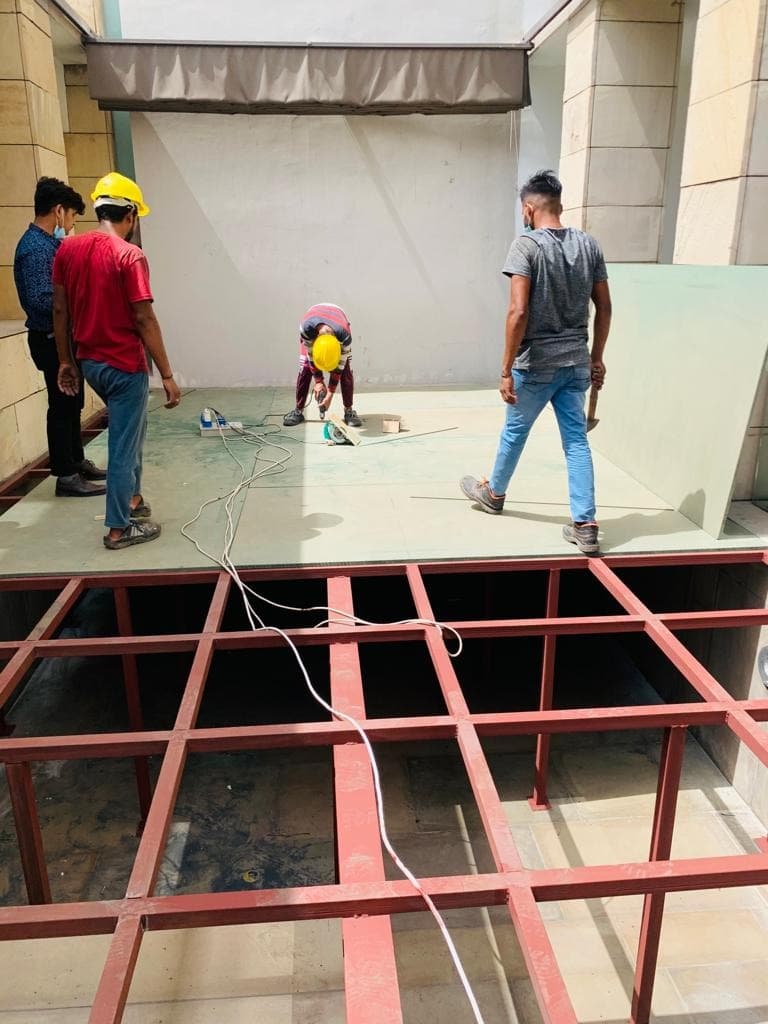 Raised Access Flooring - Infrastructure