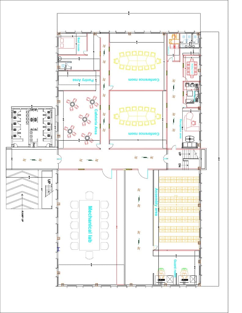 Executive Office Suite interior design project in India by ITSS
